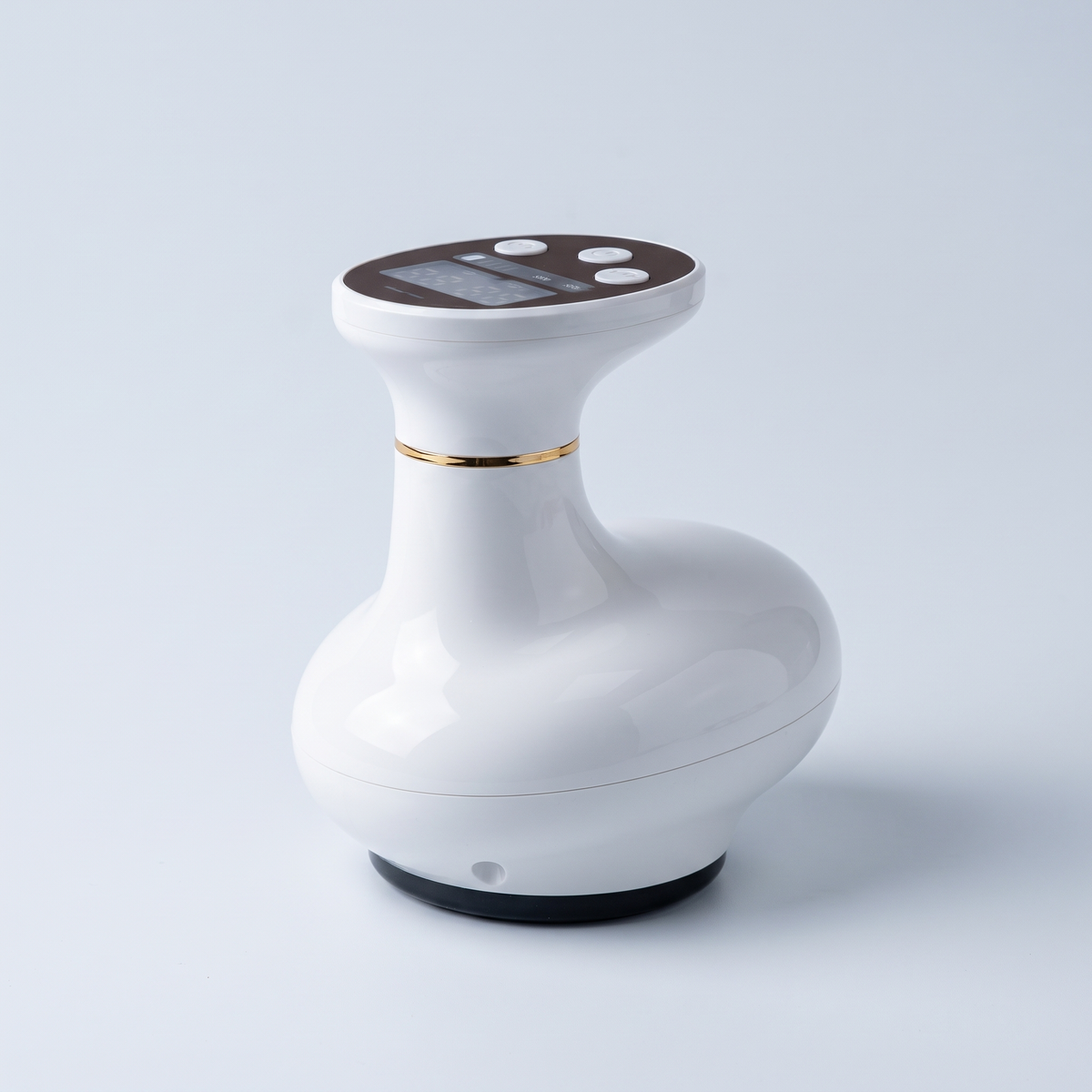 Naureva Glide cellulite massager, white, front view